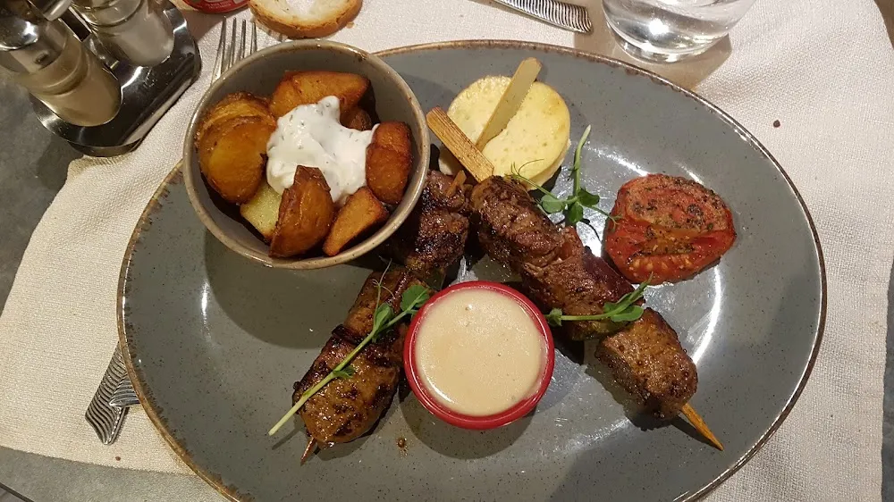 La Double Brochette de Boeuf